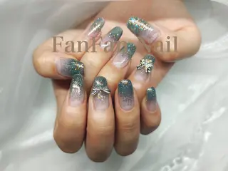ネイル FanFan 長さ出し専門のネイルデザイン
