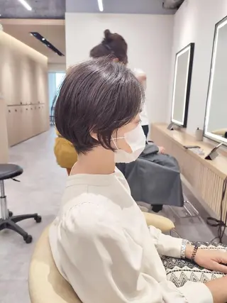 ショート 【似合わせ・レイヤー ・パーマ】海気のヘアスタイル