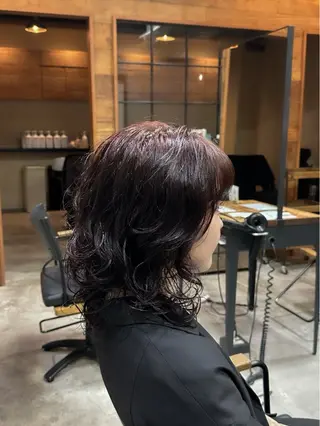 カラー 中川 楓馬のヘアスタイル