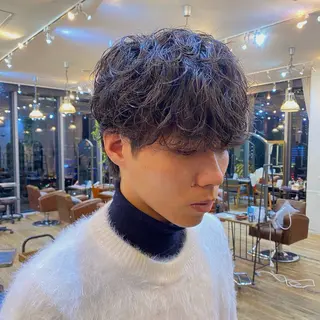 メンズ Belle銀座並木通り店所属・井手草一朗/ メンズ◎/パーマのヘアスタイル