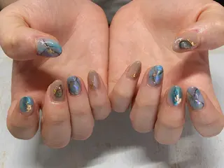 ネイル 𖡼 yumenoのネイルデザイン