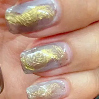 ネイル 個性派ニュアンス nuts nail所属・【池袋】nuts nail　なつみのネイルデザイン