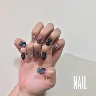 ネイル 【淡色color/ nail】maikoのネイルデザイン