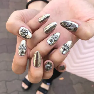 ロング カラー キッズ ネイル マツエク・マツパ 福田 加奈のネイルデザイン