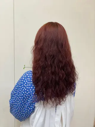 ロング カラー ⛄️カラーモデル /艶カラー/あい⛄️のヘアスタイル