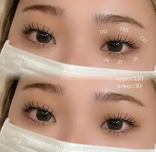 マツエク・マツパ 後藤 奈緒のマツエク・マツパデザイン