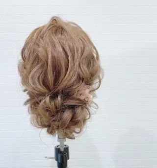 ロング ヘアアレンジ GRANLUSSO 〜グランルッソ駅前店所属・木口 嘉美のヘアスタイル