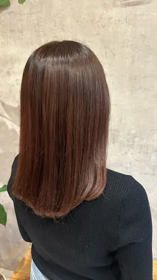 ミディアム 前隈 のりかのヘアスタイル