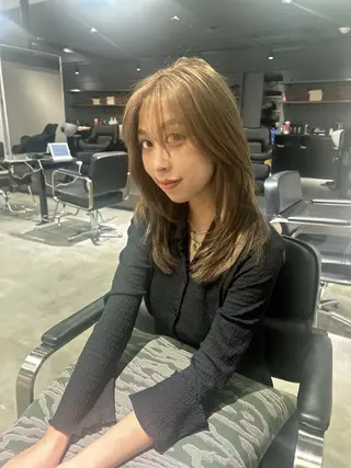 ミディアム 髪質改善大阪/ 酸性縮毛矯正/ゆうとのヘアスタイル