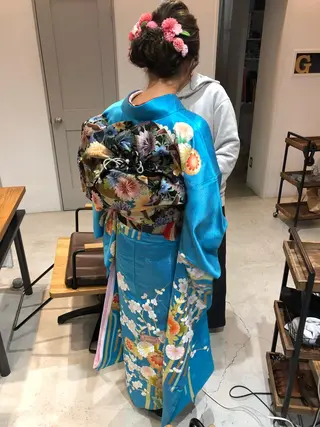 ヘアアレンジ ture by gladのヘアスタイル