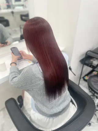 ロング カラー 🫧うる艶モテ髪🎀 Nanamiのヘアスタイル