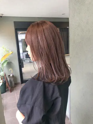 ミディアム カラー HIROKI ” stylistのヘアスタイル