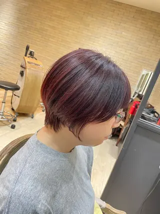 ショート 亀川蓮 Agu hairのヘアスタイル
