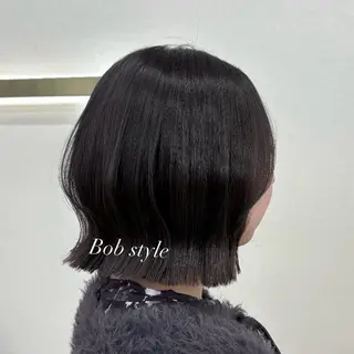 ショート カラー COA GINZA所属・ボブ/前髪/顔周り COAGINZAコモのヘアスタイル