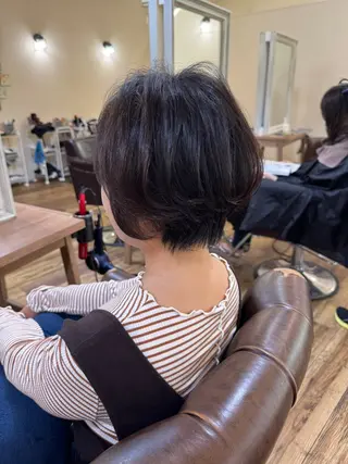 ショート 染矢 優希のヘアスタイル