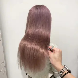 ロング カラー *モデル募集🤍横浜 透明感カラー🫧のヘアスタイル