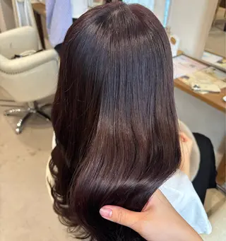 ロング カラー 豊中美容室COCOLUANA所属・CHISATO /暖色カラー❤️のヘアスタイル