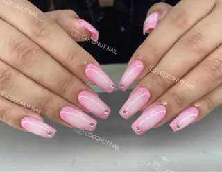 ネイル 神田 ココナッツのネイルデザイン