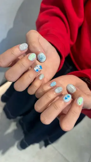 ネイル ハイトーン/レイヤー nail 百咲💌のヘアスタイル