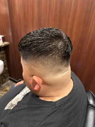 ショート パーマ メンズ ヒロ銀座プレミアムバーバー所属・尾島 杏香のヘアスタイル