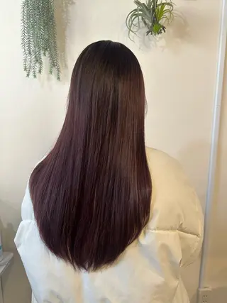 ロング カラー Sherry/R 三川町　木村祐里奈のヘアスタイル