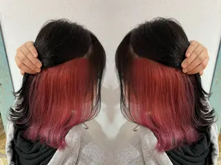 ミディアム カラー もえな 💋👼🏻のヘアスタイル