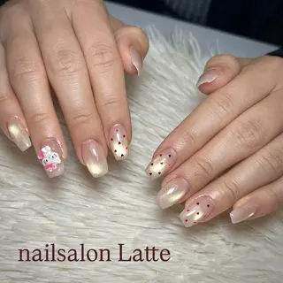 ネイル Nailsalon Latteのネイルデザイン