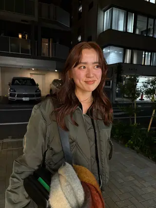 セミロング カラー NOUN所属・eri kinjoのヘアスタイル