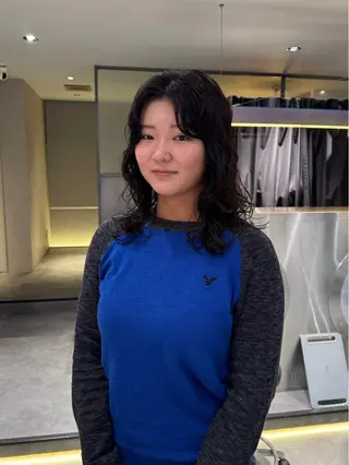 ミディアム Qin shaire salon 原宿所属・🌿パーマ/ボブ/ レイヤー/Mikiのヘアスタイル