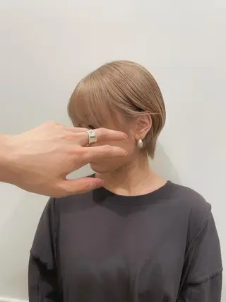 ショート カラー メンズ特化 パーマ/オザワのヘアスタイル