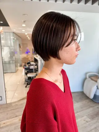 ショート カラー driP.　by HAVANA所属・パーマ / ボブ /ショート 谷口 陸のヘアスタイル