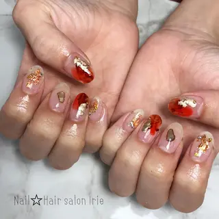 ネイル Hair salon Irie所属・與儀 知佳のネイルデザイン