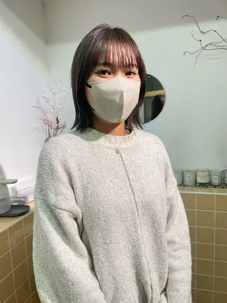 ショート カラー sakura🌸 レイヤー/韓国ヘアのヘアスタイル