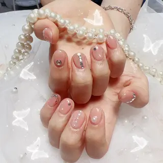 ネイル 💎CC・NaNa 韓国風ネイル🌙Cのネイルデザイン