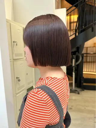 ショート sea by luvismけやき通り2号店所属・ボブ/ショート/ 縮毛矯正/岸本恭明のヘアスタイル