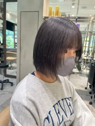 ミディアム 髪質改善/縮毛矯正 松原和志のヘアスタイル