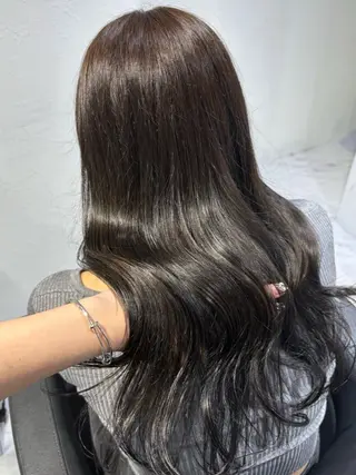 ロング カラー 表参道♡暗髪^ྀི 艶カラー♡アユミのヘアスタイル