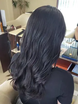 ロング カラー ⛄️カラーモデル /艶カラー/あい⛄️のヘアスタイル