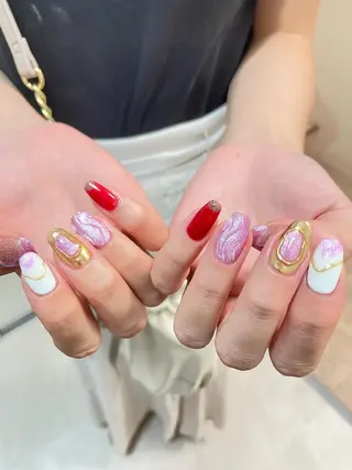 ネイル ニュアンス🥀個性派 MIYU🪅のネイルデザイン