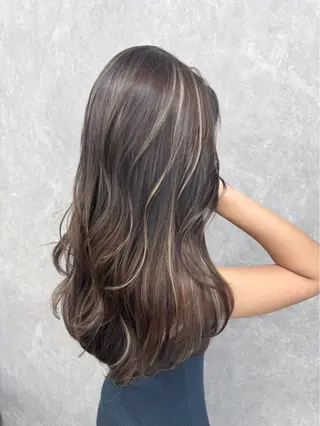 ロング カラー Ardore 韓国風カラー大阪のヘアスタイル