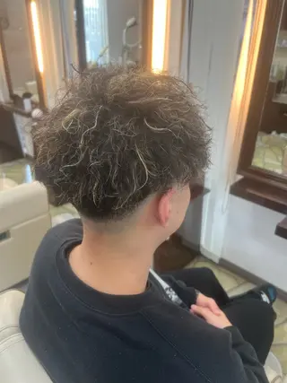 パーマ メンズ Shouki .222のヘアスタイル