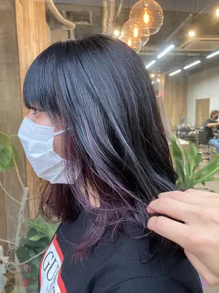 ロング カラー ANGELICA 天理店のヘアスタイル