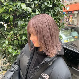 ミディアム ワンホンヘア ケラチン/Kaitoのヘアスタイル