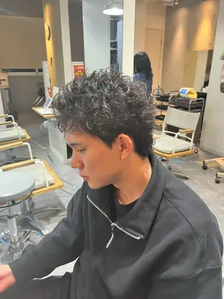ショート パーマ メンズ メンズ特化美容師 /泉壱恵のヘアスタイル