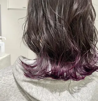 ミディアム カラー piLLon/ RYUKAのヘアスタイル