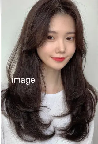 ロング カラー レイヤーカット🎀 kanaのヘアスタイル