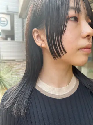 ミディアム 🦖ミニボブ/ボブ /MOEKA🦕のヘアスタイル