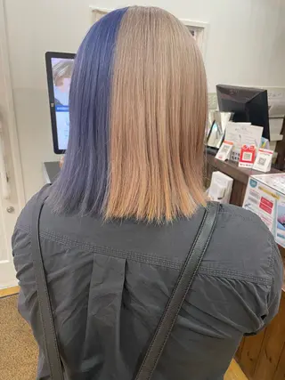 ミディアム カラー 美容学生必見❣️お得 クーポン有り💓池辺のヘアスタイル