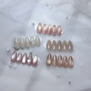 ネイル mau🩵nail 堺筋本町|心斎橋のネイルデザイン