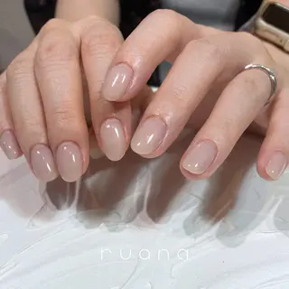 ネイル ニュアンスネイル🧡 rionaのネイルデザイン